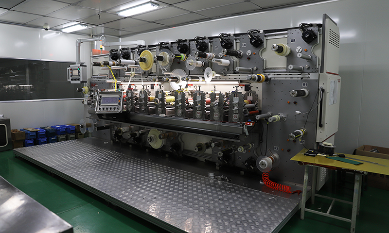 Multi-Function 10 Shafts Rotary Die Cutting Machine