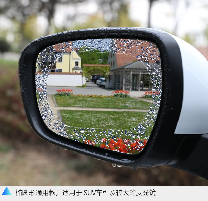 Anti-water film for mirror